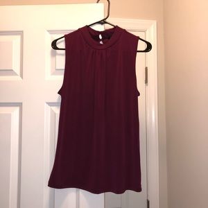 Burgundy Tank Top